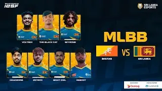 🔴 Bhutan 🇧🇹 vs. Sri Lanka 🇱🇰 | IESF Asian Regional Qualifiers 2025 | MLBB