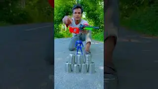 New gun toy unboxing & testing