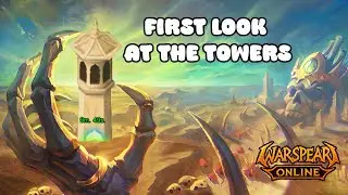 First look at the Towers in Warspear Online