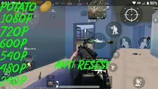 potato Graphics applying process 1.4 |anti resest |PUBG Mobile 1.4|GAMING ANIMATION|