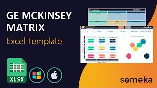GE McKinsey Matrix | Excel Template | Business Portfolio Analysis