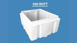 Dunmiers DROTT 300 - 300 Gallon Rectangular Open Top Tank, Fluid, Liquid Storage Tank