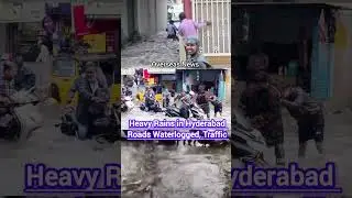 Heavy Rains Lashes Hyderabad, Roads Waterlogged and Traffic Disrupted | Overseas News
