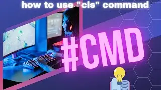 How to use cls command in CMD