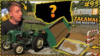 ✅BRACIA NA POLSKIEJ FARMIE #93 SEZON 3|FS19|🚜ZOBACZ JAKIE MEGA ŻNIWA U PANA INDORA!🤩ZAŁAMANY MOSTEK😱