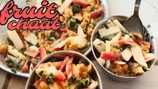 Chatpati Fruit Chaat | Healthy Indian Snack Recipe | Anchal's Food Stall 👩🏽&zwj;🍳