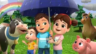 Rain Rain Go Away with Animals - Baby songs - Nursery Rhymes & Kids Songs