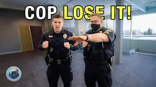 Shocking! Entitled Cops Get Owned Fail to Intimidate Sidewalk 1A Auditor | Corrupt Cops Caught