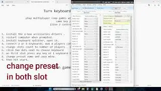 keyboard splitter tutorial / turn keyboard to controller / one keyboard 2 players /