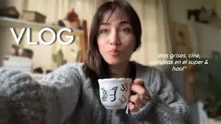 Vlog- Acompañame en estos días nublados y de mucho cine 🍿🎞️🎬