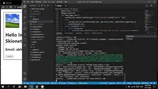 Flask React Google Login Demo.