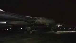 Strategic missile-carrying aircraft performed air-to-air refuelling in the course of the c..