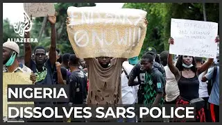 #EndSARS: Nigeria says Special Anti-Robbery Squad dissolved