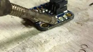 Soldering the 100mA to 500mA jumper for a Adafruit Micro Lipo w/MicroUSB Jack LiPoly charger ADA1904