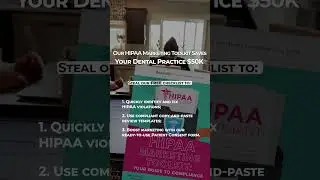 The HIPAA Marketing Toolkit For Dentists