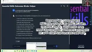 Foundational Learning Chat Bot Built Through School AI