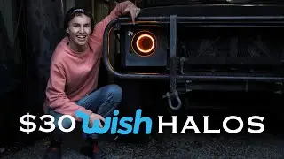 $30 WISH Halo LED Light Install on the $100 Disco!!!
