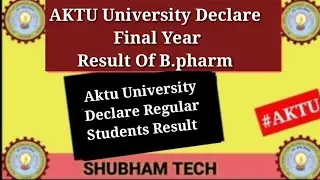 AKTU University Declare Final Year Result Of B.pharm
