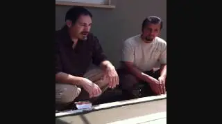 Making of Concrete Fence Panels; Santa Ana, ca.