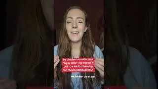 PROPHETIC WORD- BE OBEDIENT IN ALL THINGS ALWAYS