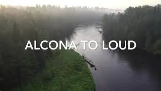 AuSable River Canoe Marathon Drone Footage