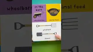 First Farm Words For Babies And Toddlers| In The Barn| #firstwords #learningfortoddlers