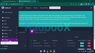 RadbooX Radius Server - Integrasi Hotspot
