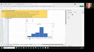 Demo Ch1 2 Pr4B, Histogram in Excel