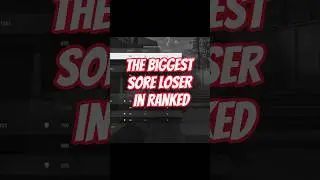 Sore loser on Ranked Play 🤬 #mw2 #funny #cod #gaming #shorts