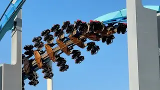 Gatekeeper (off ride) at Cedar Point - water dummies, test runs, block checks, & more!