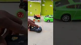 Mini RC Cars Extreme Stunt | Monster Truck Crash Test 😱#shorts #viral #video