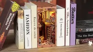 🌸 Kyoto Gion Book Nook DIY | The Cat&rsquo;s Path &ndash; A Peaceful Japanese Alley at Night