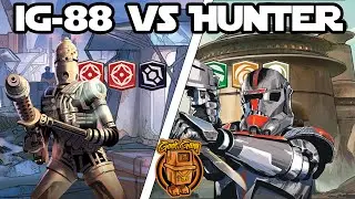 IG-88 Red VS Hunter Yellow (Star Wars Unlimited Shadows of the Galaxy)