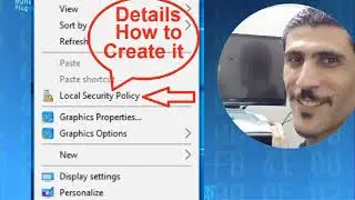 25-Local Security Policy On Desktop