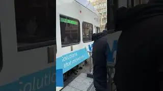 Santa Clara VTA Green Line to Old Ironsides Announcement on LRV 937 #shorts