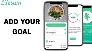 How To Add Your Goal On Lifesum App