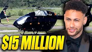 A Look Inside Neymar Jr.'s $15 Million Dollar Batman Helicopter