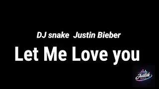 Let me love you lyrics video  song Justin Bieber DJ snake#High-Res Thumbnail