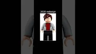 LEGO Jurassic World Zach Mitchell Minifigure Evolution