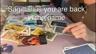 Sagittarius! After an amazing recovery you are back in the game! #zodiac #tarot #psychictarot