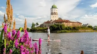SUP серфинг в Выборге. [Surfholidays, серфинг]