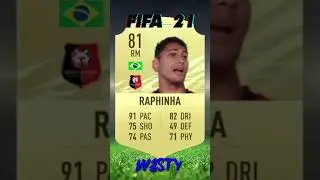 RAPHINHA FIFA EVOLUTION🔥😂 #fifa #football #shorts #viral #fifa23