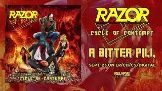 RAZOR - A Bitter Pill (Official Audio)
