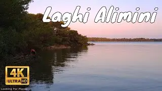 Laghi Alimini nel Salento ( Otranto - Puglia - Italy ) 4K
