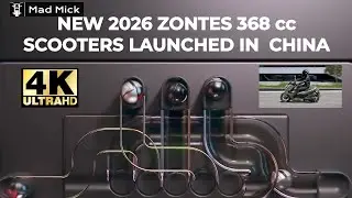 НОВЫЙ СКУТЕР ZONTES 2026 D E M K ВЫПУЩЕН В КИТАЕ