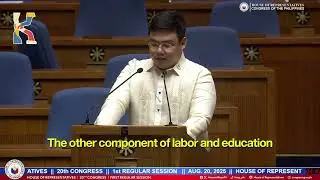 Education is the Great Equalizer - Privilege Speech of Rep. Eli San Fernando, Kamanggagawa Partylist