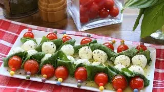 Brochettes caprese