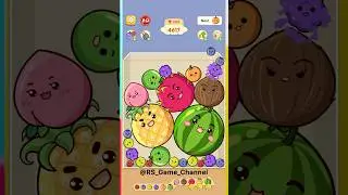 Fruit Merge: Satisfying ASMR Puzzle Game | Watermelon game #games #fruitgame #game@RS_Game_Channel