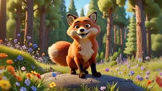 Fuzzy Fox Runs Up Hill | Adventure Song for Kids | Nursery Rhymes and Baby Songs