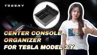 Center Console Organizer Storage Box for Tesla Model 3/Y from Tesery.com